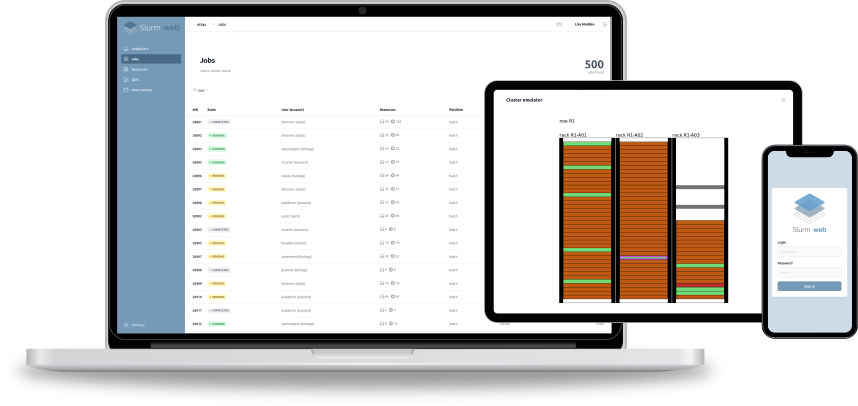 slurm web devices