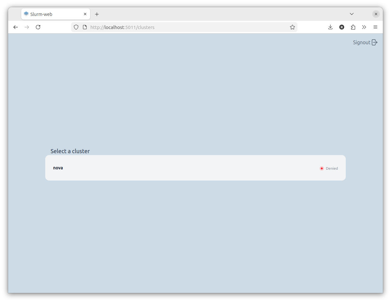 slurm web policy others