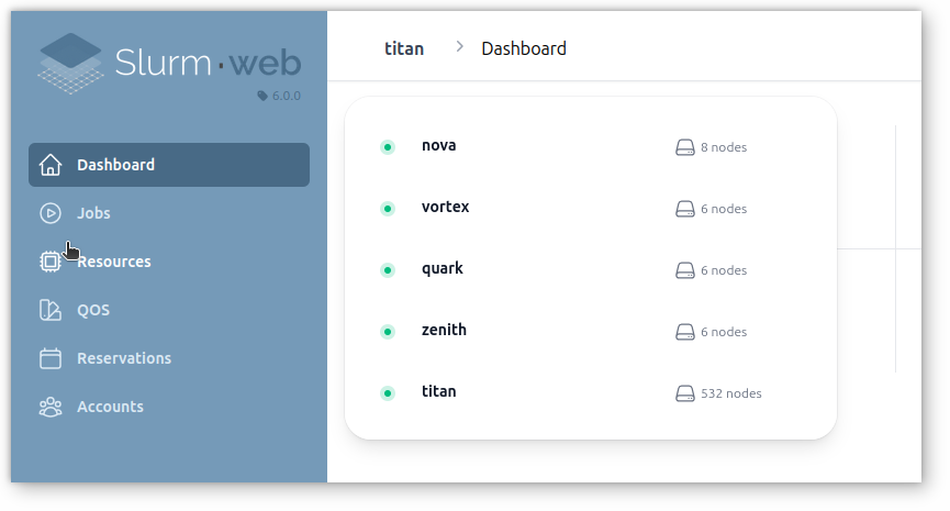screenshot cluster change